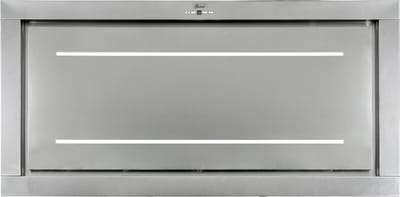 GURARI plafondluik GCH C 332 90 IS PRIME+Koolfilter, Afzuigkap plafondluik 90 cm 1000m³/ h roestvrij staal
