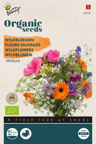 Buzzy Organic Wildbloemen mengsel BIO