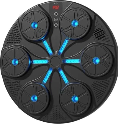 Betaalbare Goederen® Muziek Boxmachine - Zwart - Box Machine - Boxmachine Met Muziek - Bluetooth - Boksen