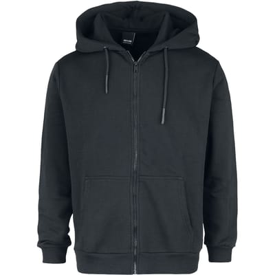 ONLY and SONS Vest met capuchon - Sceres Life Zip Thr. Hoodie - S tot XXL - voor Mannen - zwart