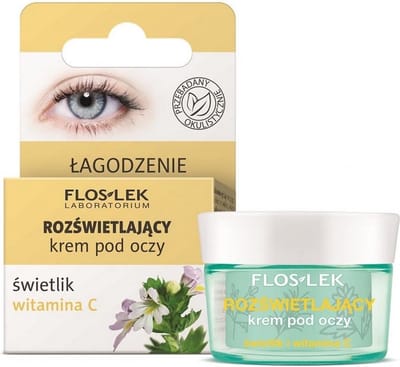 Verhelderende Oogcrème met Ogentroost en Vitamine C 15ml