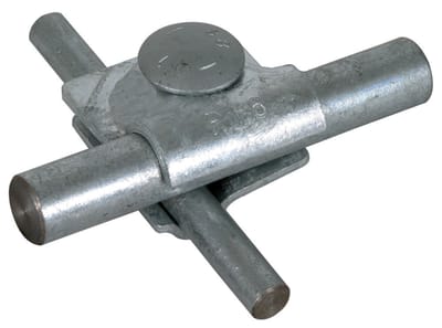 Dehn MV klem met spantkopschroef en moer 8-10/16mm - 392060 [2 stuks]