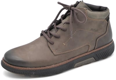 Rieker Veterboots Groen Leer 382241 - Heren - Maat 43