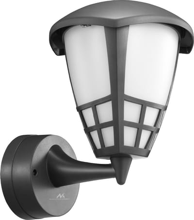 Maclean - Buitenlamp - Wandlamp - Muurlamp - IP65 - max 60W - fitting E27 - Grijs