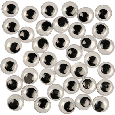Wiebelogen, niet zelfklevend, d 12 mm, 1000 stuk/ 1 doos