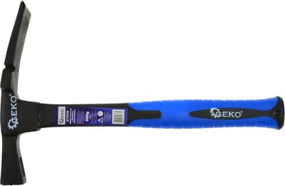GEKO Baksteenhamer - 600g - Fiberglas TPR Handvat - Antislip Grip - 320 mm