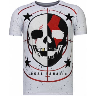Local Fanatic God of war rhinestone t-shirt