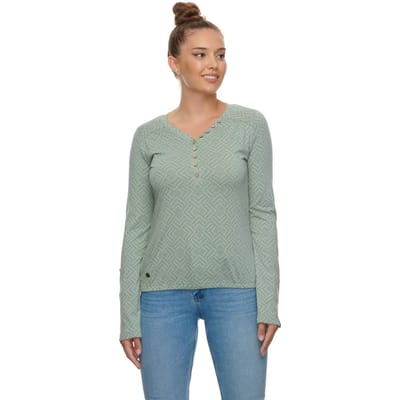 Dames-T-shirt met lange mouwen Ragwear Pinch Print