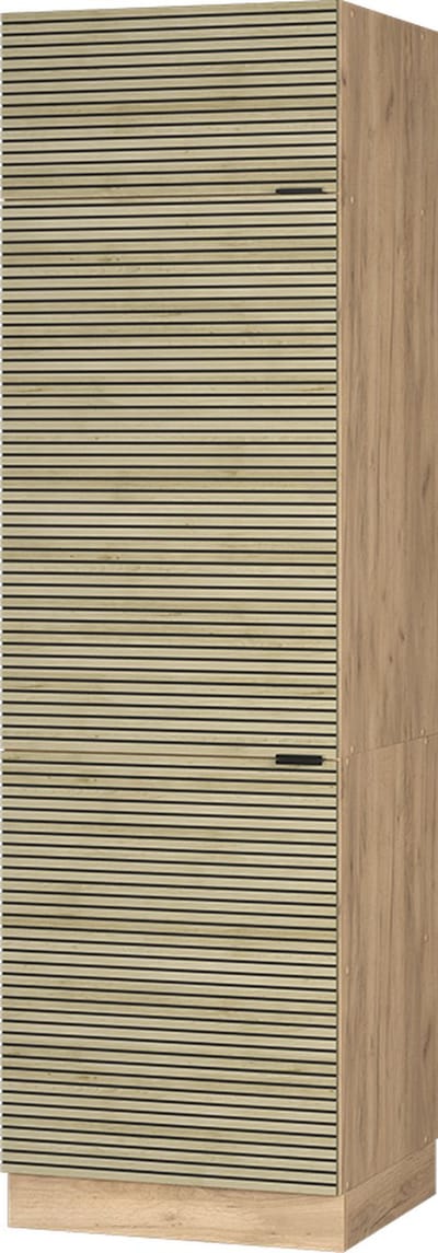 Vicco Fame-Line Koelkastkast – 60 cm Eiken paneel