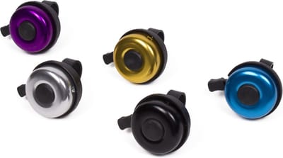 Benson Stijlvolle aluminium fietsbel - kleurmix - 55 mm - luid en duidelijk geluid