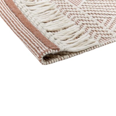 KESTEL - Modern vloerkleed - Beige - 160 x 230 cm - Wol