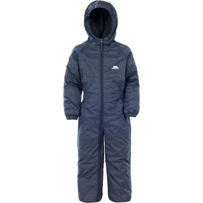 Trespass Waterdicht regenpak voor baby's van Unisex met druppelvormige voering (Marineblauw)