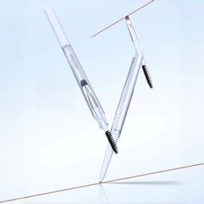 VEECCI - Double-Ended Eyebrow & Eyeliner - 4 Colors Z01# Classic Brown - 80mg