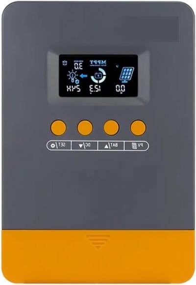 Zonne Laadregelaar - MPPT Regulator - Zonne Energie - Automatische Systeemkeuze - 25A - Zwart