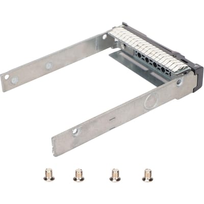 Harde Schijf Lade 2.5in Zilver Zwart SASSATA Interface Metaal ABS HDD Beugel voor Dell M620 M820 M520 gray