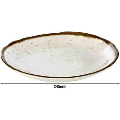 GGM Gastro (6 Stück) Teller - STONE ART - Melamin - Ø 245mm