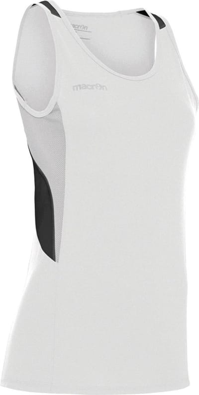 Tank top woman/dames, Macron Debby, Wit/Grijs, maat XS/S