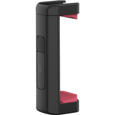 Mini Vlog Live Streaming Clip pour smartphone Support de téléphone réglable avec support de chaussure froide Trou de vis de 1/4 pouce pour smartphones de 55 à 90 mm de largeur noir