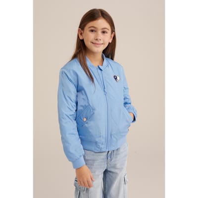 WE Fashion Bomber Light Blue Taglia: 98/104 | Giacche Outlet | Unisex | Blu