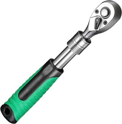 Dopsleutelset Ratel - Handgereedschap Set - Reparatie Werkzaamheden - 72 Tanden Snelontgrendeling - 1/4 3/8 1/2 Inch - Niet gespecificeerd