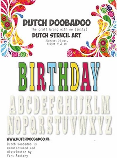 DDBD Dutch Art Alphabet 5