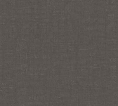 Uni kleuren behang Profhome 387453-GU vliesbehang hardvinyl warmdruk in reliëf licht gestructureerd in used-look mat zwart antraciet donkergrijs 5,33 m2