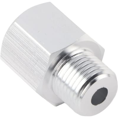 Adaptateur de Capteur de Pression d'Huile M16 1.5 vers 1 8 NPT Convient pour Moteurs GM LS LS1 LSX LS3 white