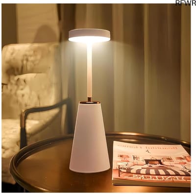 RFWR® Dimbare Draadloze LED-Tafellamp met 3 Kleurtemperaturen en Touch-Bediening – Waterdicht en Ideaal voor Binnen en Buiten