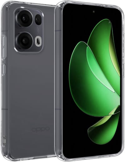 Hoesje Geschikt voor Oppo Reno 13 Pro - Sterk & Shockproof - Hoes Cover - Siliconen Case - Transparant