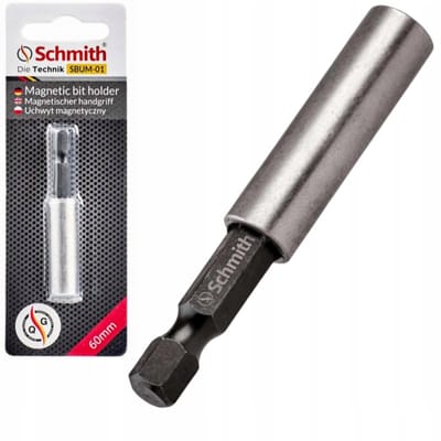 Magnetische slagbit houder 1/4" HEX 60mm