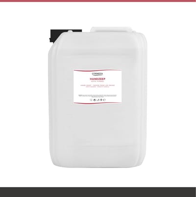 Handzeep - Appel Kaneel - Lichtroze - Transparant - 5 Liter - Cosmeya | Navullen.com Navullen Cosmeya.nl Ltr Jerrycan Navulling Navullen Hand Soap Savon Pour Les Mains