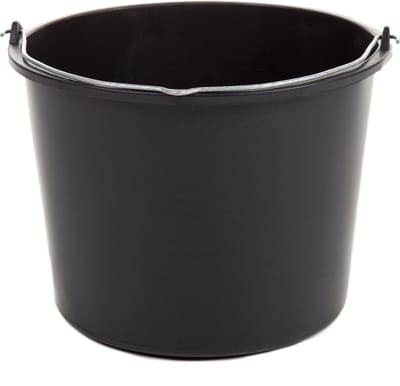Emmer-bouw-12 Liter - Zwart- 1 stuk
