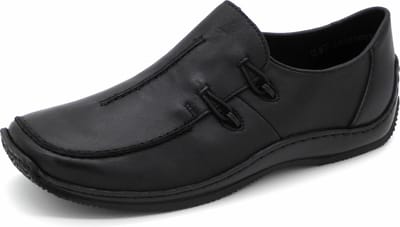 Rieker Dames Instapper - L1751-00 Zwart - Maat 37