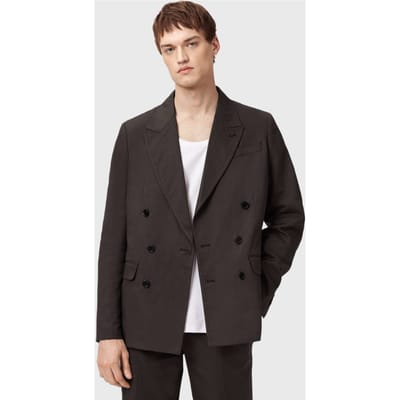 AllSaints Newton Blazer Baked Brown Taglia: 34 | Blazers Outlet | Uomo | Marrone