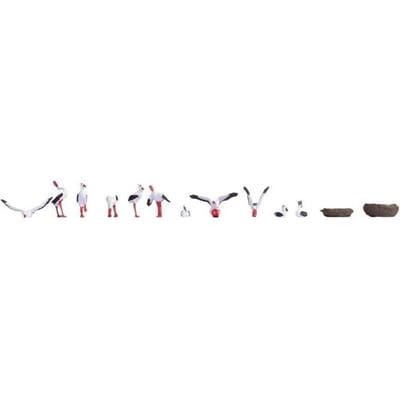 NOCH 15776 H0 Ooievaars figuren Kant-en-klaar model