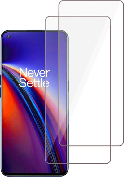 Geschikt voor OnePlus Nord 2 / Nord CE Screenprotector - Screenprotector geschikt voor OnePlus Nord 2 / Nord CE Beschermglas - 2 Stuks