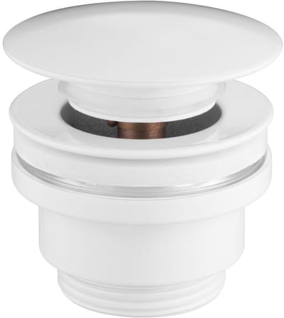 Mexen klik-klak plug universeel, wit - 79930-20