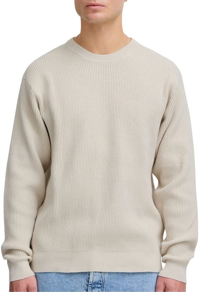 Solid Hami Knit Sweater Heren - Maat L