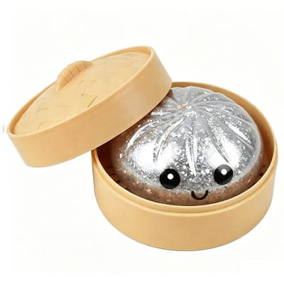 Boulette Scintillante Boulette Scintillante Squishy avec Boîte Boulettes Jouet Sensoriel à Presser pour Soulager le Stress en gros