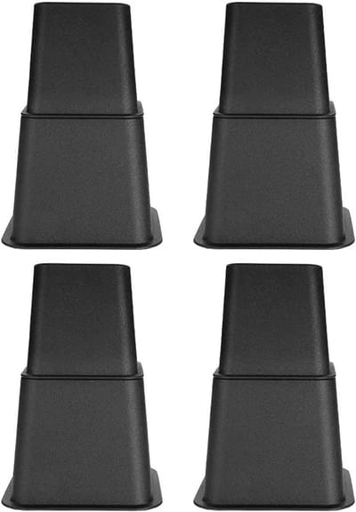 Verstelbare Bedverhogers voor Meubels - 8 Stuks, Verhoog tot 20 cm, Geschikt voor Bedden, Tafels en Stoelen