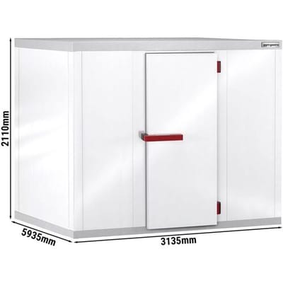 GGM Gastro Kühlzelle - 3130x5930mm - 33,50m³ Wit