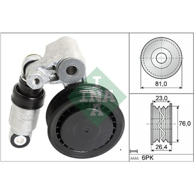 Schaeffler Ina Spanarm, V-ribbelriem INA 534 0011 10