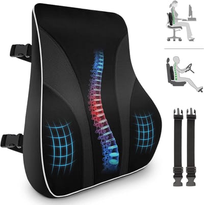 mavoa® rugkussen - traagschuim kussen - ergonomisch zitkussen