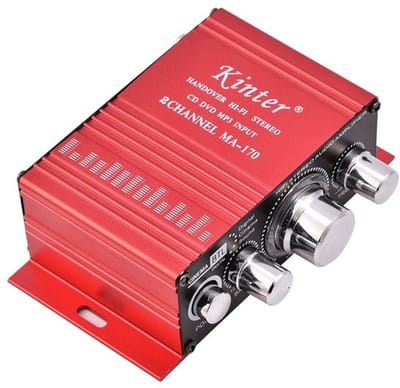Allecto - Mini Audio Power Amplifier - 2 Kanaals - Digitale HiFi