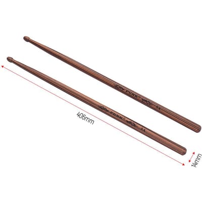 Een paar 7A/5A/5B houten drumstokken Drumset van esdoornhout 5A