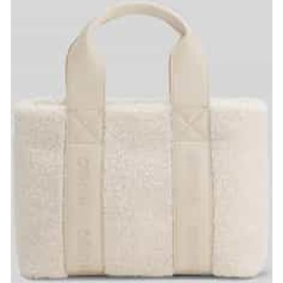 HUGO handtas schoudertas Becky SH Mini Tote Open White crème