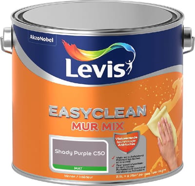 Levis - Easyclean Mur Mat Mix - Shady Purple C50 - Mengverf - 2,5 L