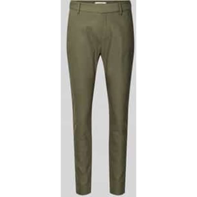 Stoffen broek met achterzakken, model 'Abbey'