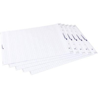 Legamaster flipover papierblok raster 5 pak à 20 vel