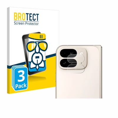 Screenprotector 3 Stuks voor Google Pixel 9 Pro Fold (ALLEEN Camera Lens) Beschermglas transparant